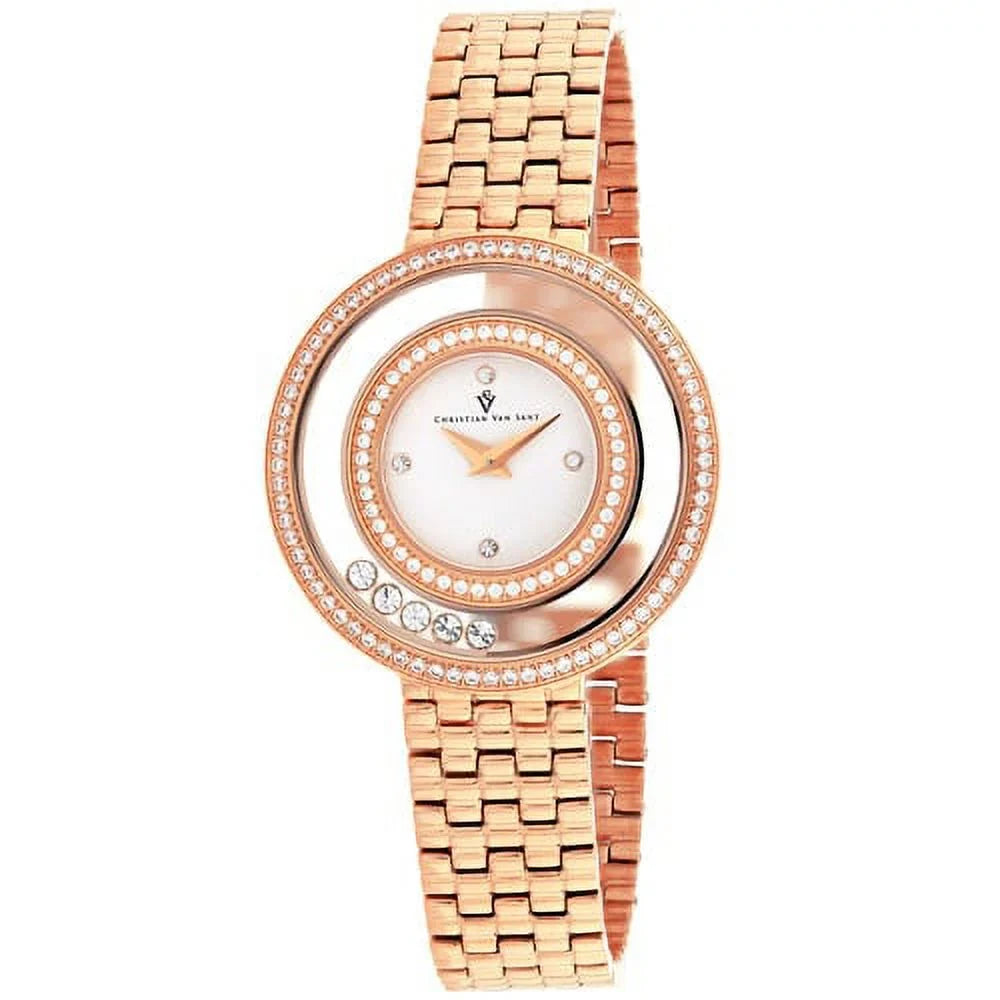 Christian Van Sizeant Women's Gracieuse Ivory Dial Watch - CV4832