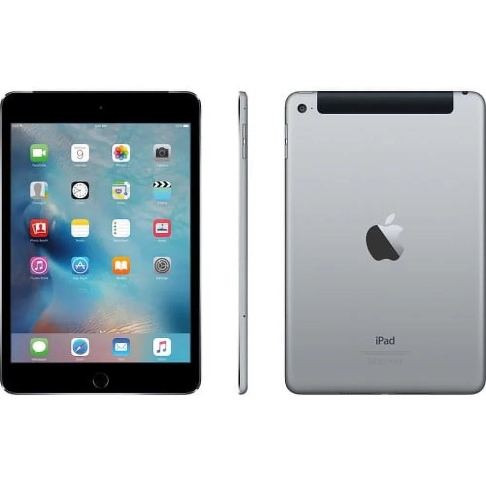 Restored Apple iPad Mini 4 128GB Sizepace Gray Wi-Fi MK8D2LL/A (Refurbished)