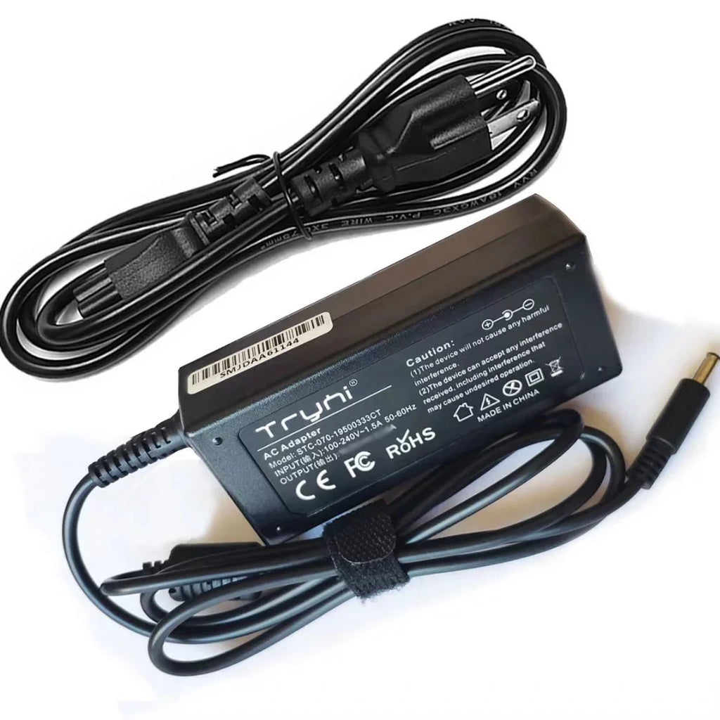 Laptop Charger Power Adapter for Dell Inspiron 13 7390 P113G001 15 7570 P70F001 15 7573 P70F001 15 7580 P70F002 15 7586 P76F001 15 7590 P84F001 2-in-1 Notebook AC Adapter Power Sizeupply Cord New