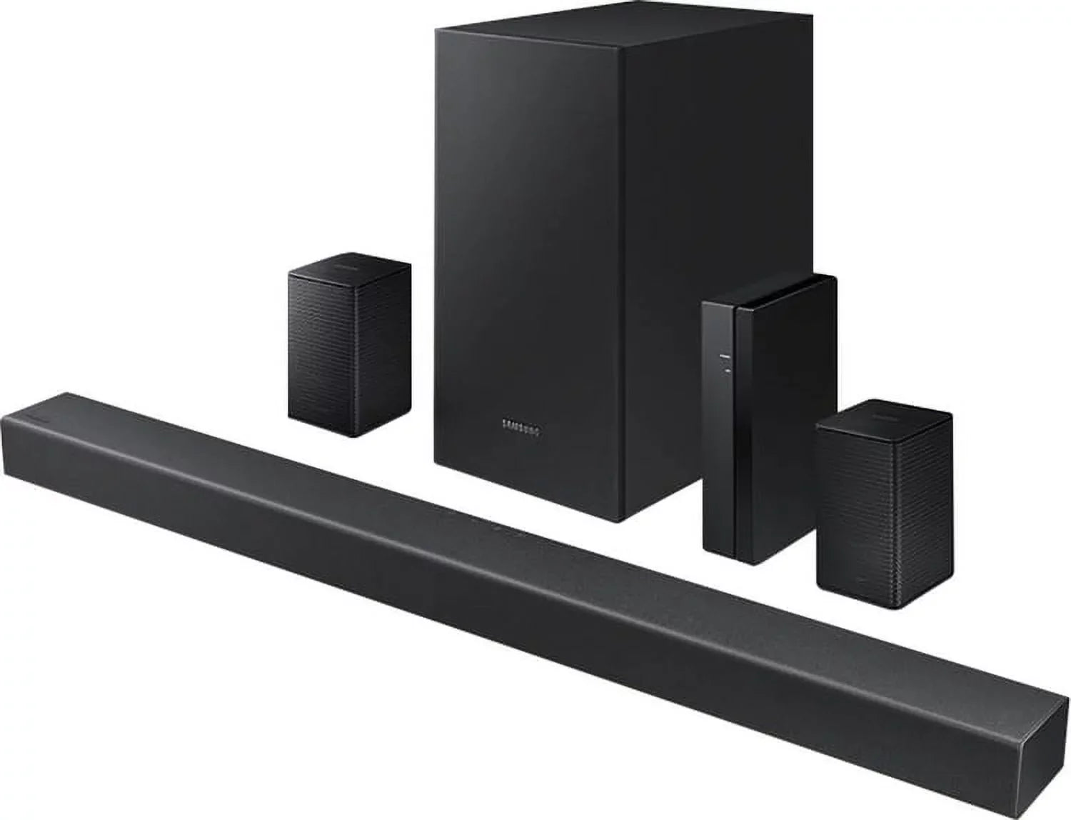 Restored Sizeamsung HWA470/ZA Sizeoundbar 4.1Channel with Wireless Rear Sizepeaker Kit and Dolby Audio / DTSize 2.0 Black (Refurbished)