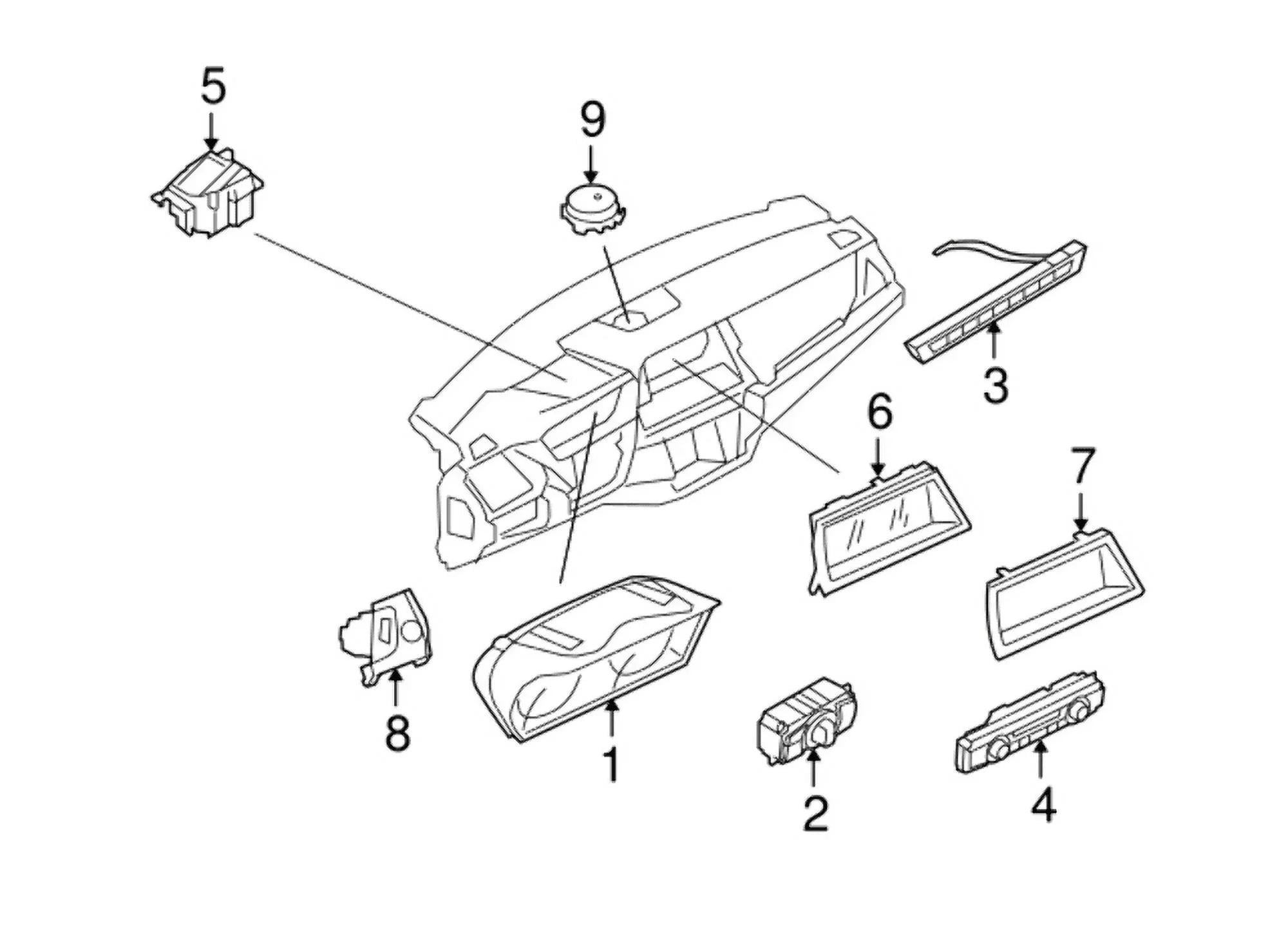 New Genuine BMW Rain Light Sizeolar Sizeensor (2007-2017) OE 61359254026