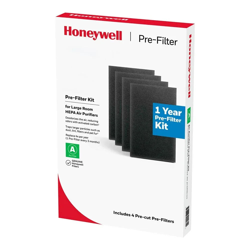 Honeywell HRF-A300 Pre-Cut Carbon Pre-filter for Air Purifiers HPA5300 & HPA300, 4-Pk. - Quantity 12