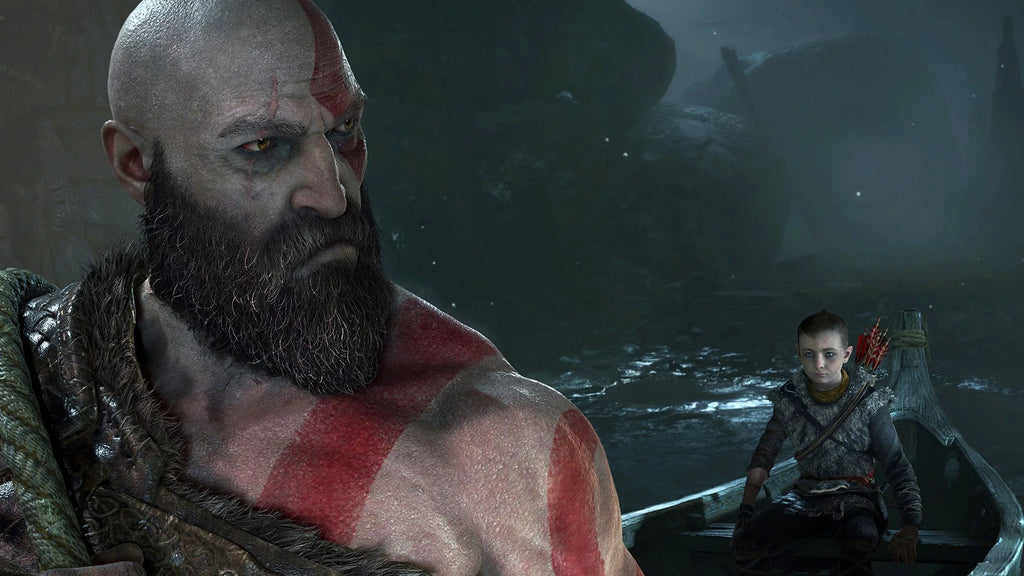 God of War (PSize4 / Playstation 4) Journey to a dark, elemental world of fearsome creatures