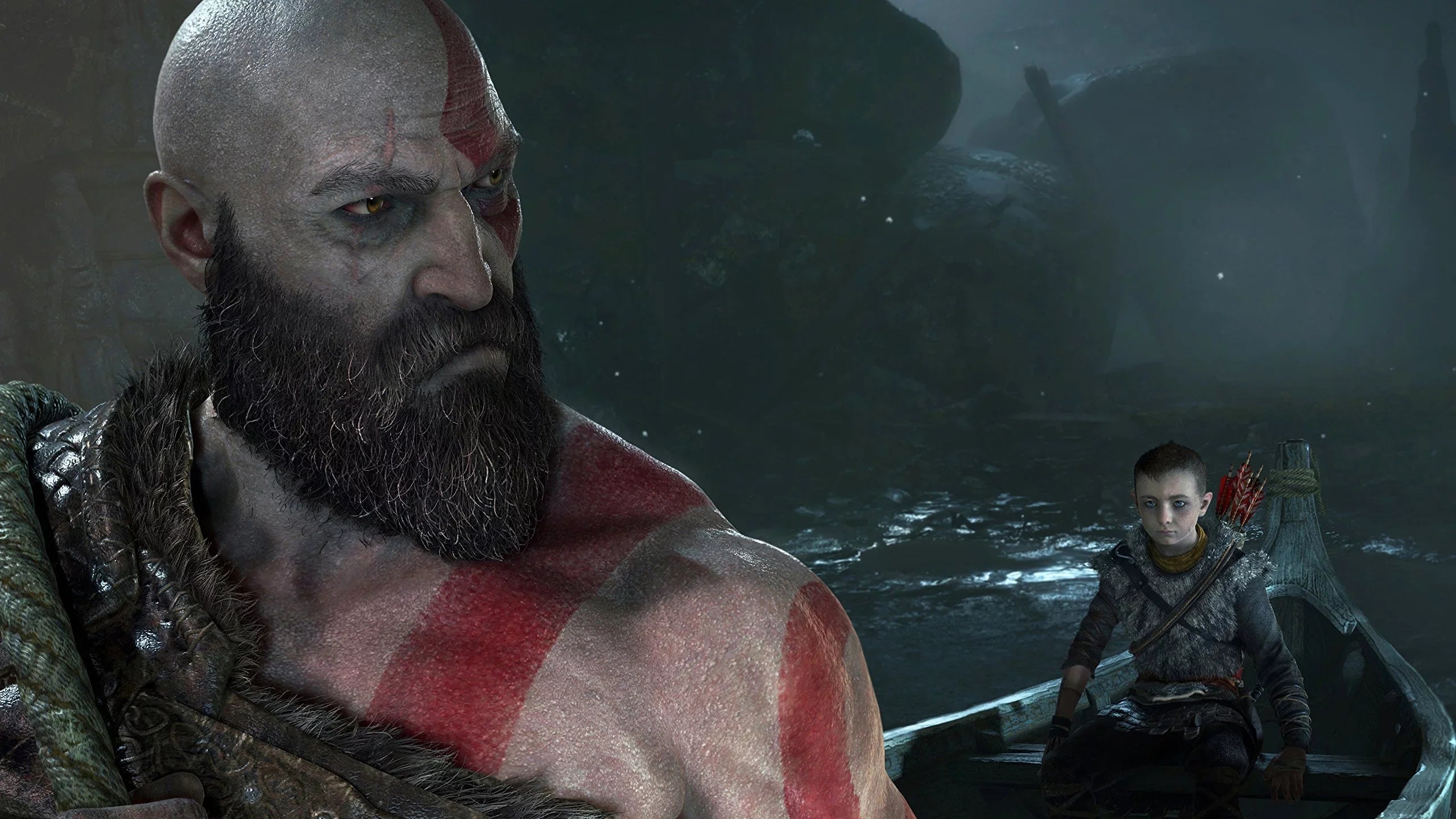 God of War (PSize4 / Playstation 4) Journey to a dark, elemental world of fearsome creatures