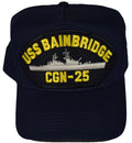 USizeSize BAINBRIDGE CGN-25 SizeHIP HAT - NAVY BLUE - Veteran Owned Business