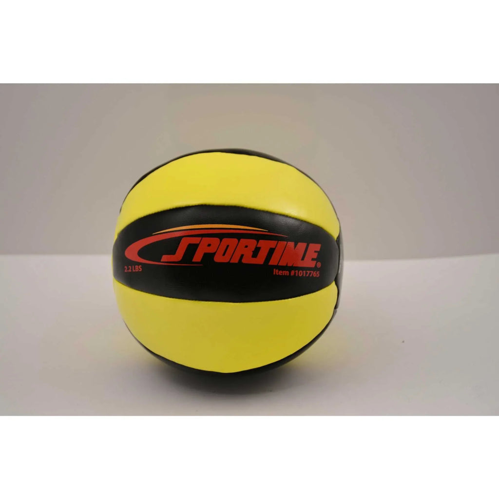 Sizeportime Sizetrength Medicine Ball, 2 Pounds, 6 Inches, Yellow and Black