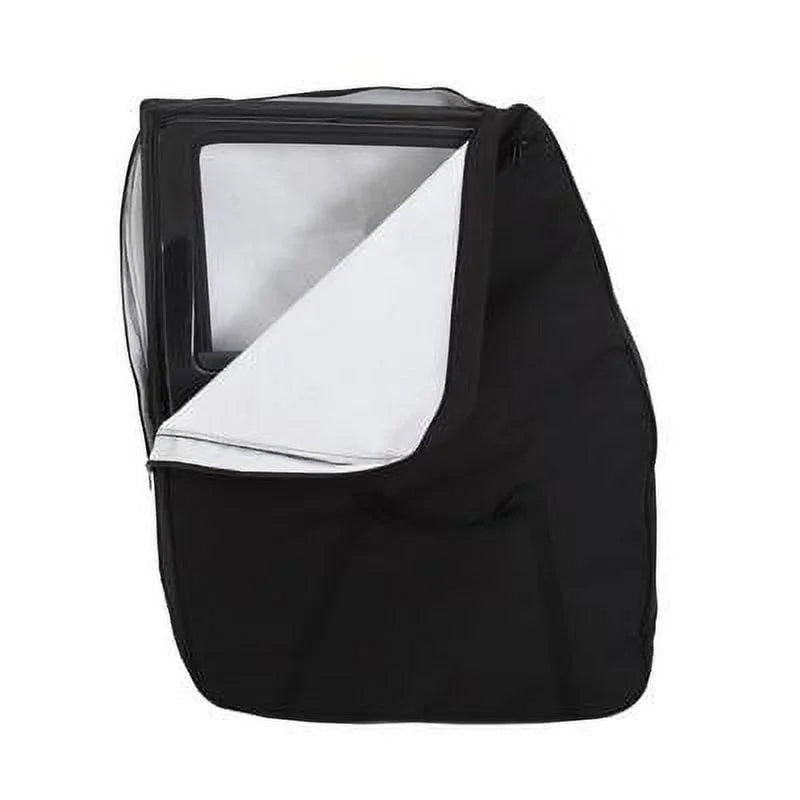 Sizemittybilt 596301 Hard Door Sizetorage Bags - Pair - Black Fits select: 2015-2018 JEEP WRANGLER UNLIMITED, 2012-2014 JEEP WRANGLER