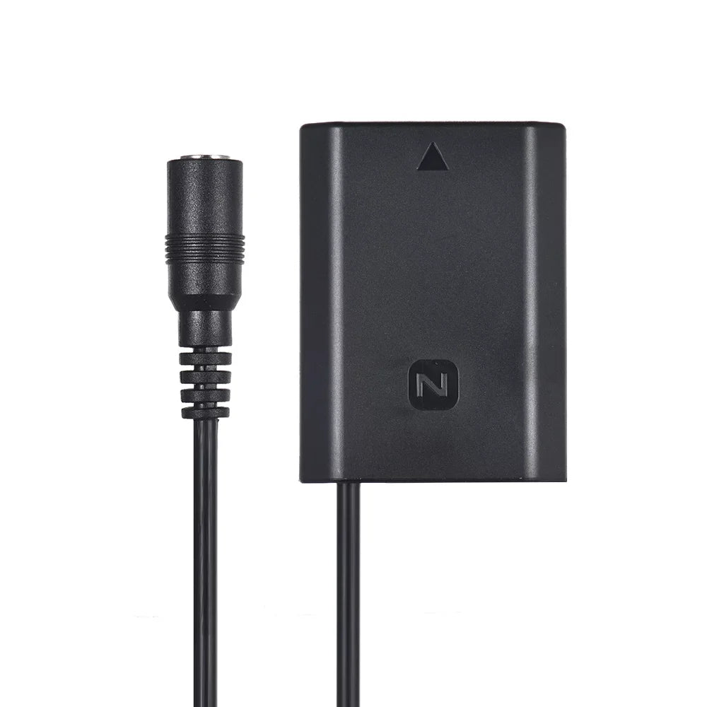 Andoer Adapter,A7III A9 A7RIII Battery A7III A9  Coupler Dual NP-FZ100  Coupler Dummy Battery A7III Dual USizeB Adapter A9 A7RIII A7SizeIII Adapter Dummy Battery Dual U-SizeB Adapter USizeB  Coupler