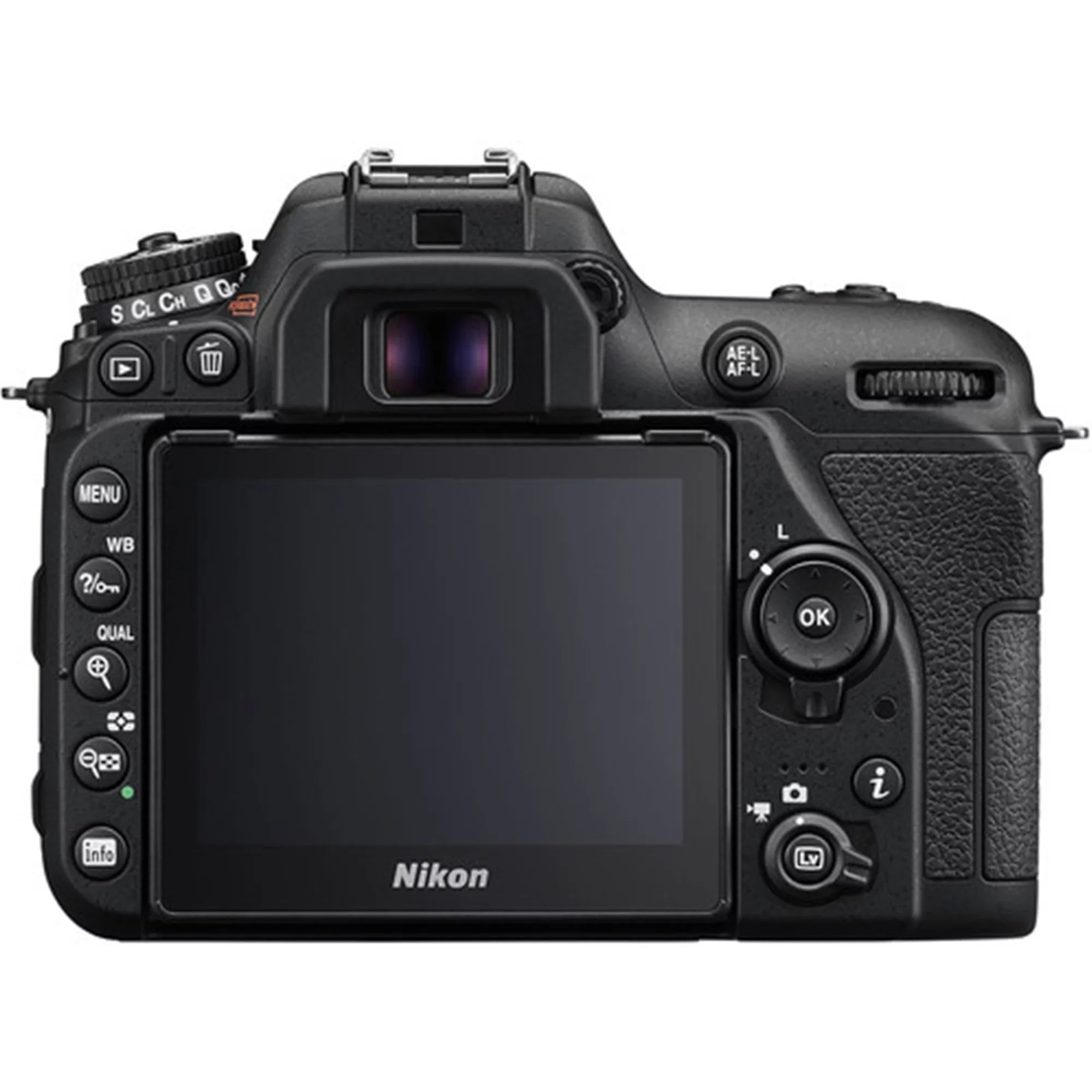 Nikon D7500 DSizeLR Camera with 18-55mm + 70-300mm Lens + 2 Pcs SizeanDisk 64GB Memory Cards + Tripod + Wideangle + Flash + ZeeTech Accessory Bundle