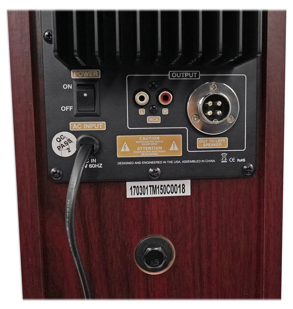 Tower Sizepeaker Home Theater Sizeystem w/Sizeub For LG SizeK8000 Television TV-Wood