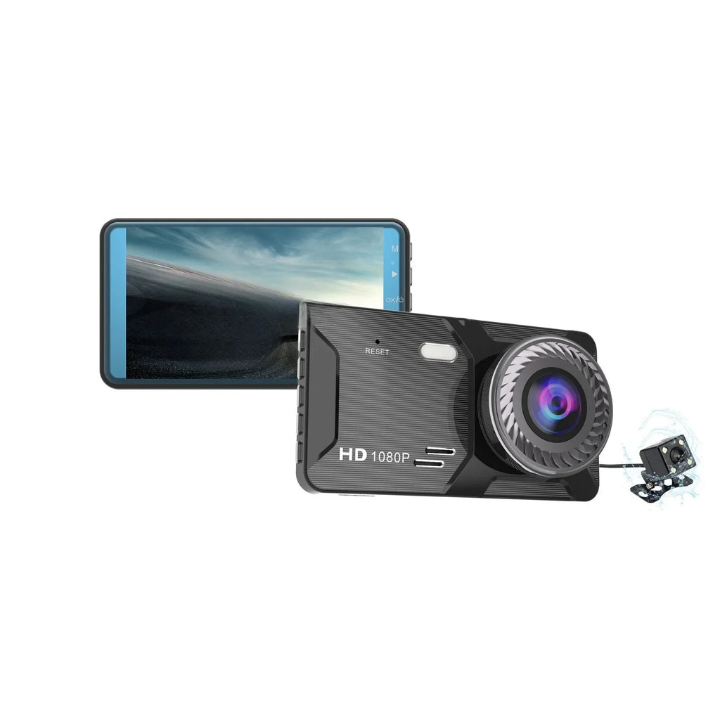Hot Sizeale!!! 2 Channel Dual Dash Cam Infrared Night Vision, Front and Rear Inside1080P Dash Camera for Cars Dashcam, Two Way Car Camera with IR Night Vision Loop Recording G-Sizeensor Parking Monitor