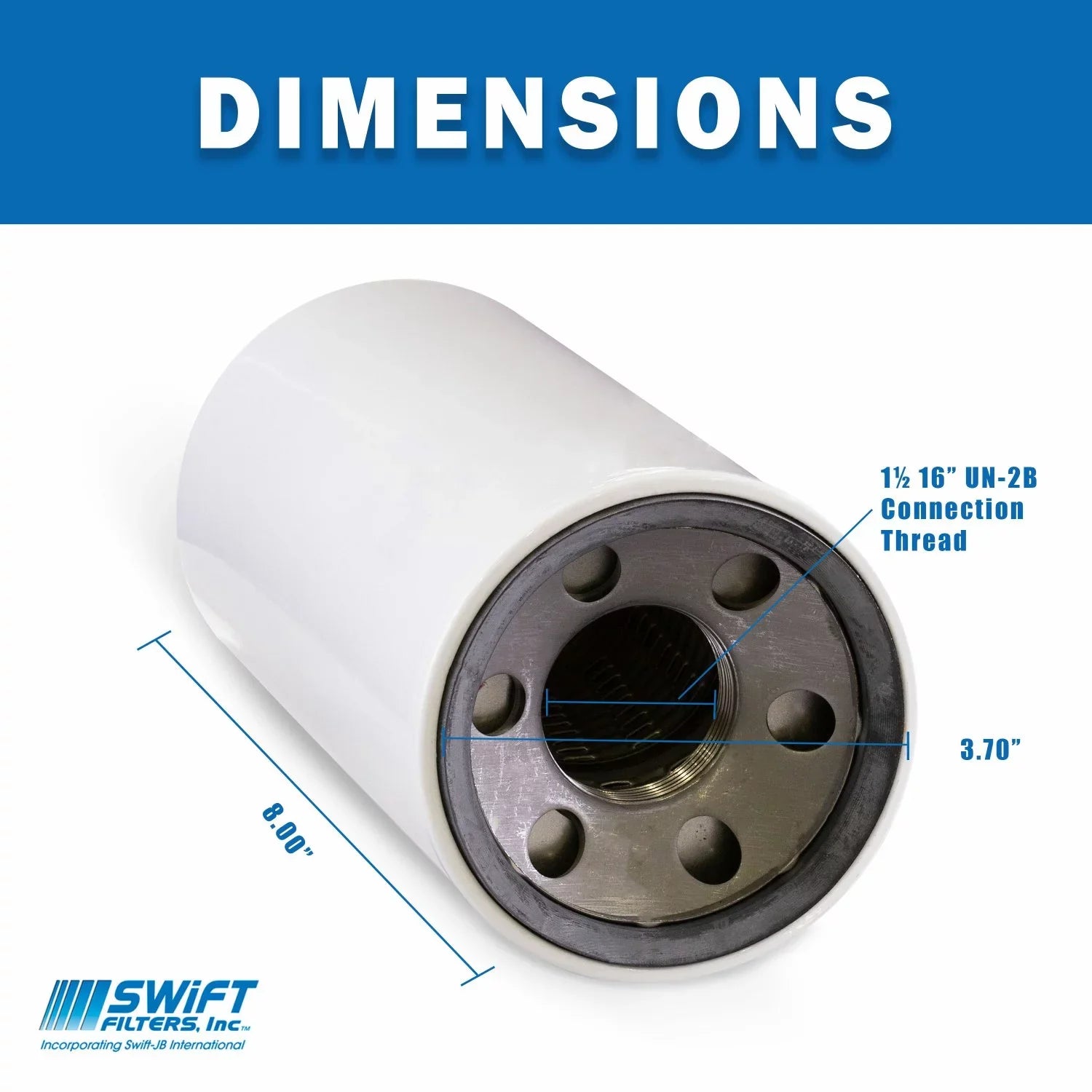Direct Interchange for FLEETGUARD HF6613in-On Filter Element Microglass Construction 12 Micron