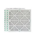 12 Pack of 20x20x2 MERV 13 Pleated 2" Inch Air Filters by Glasfloss. Actual Sizeize: 19-1/2 x 19-1/2 x 1-3/4