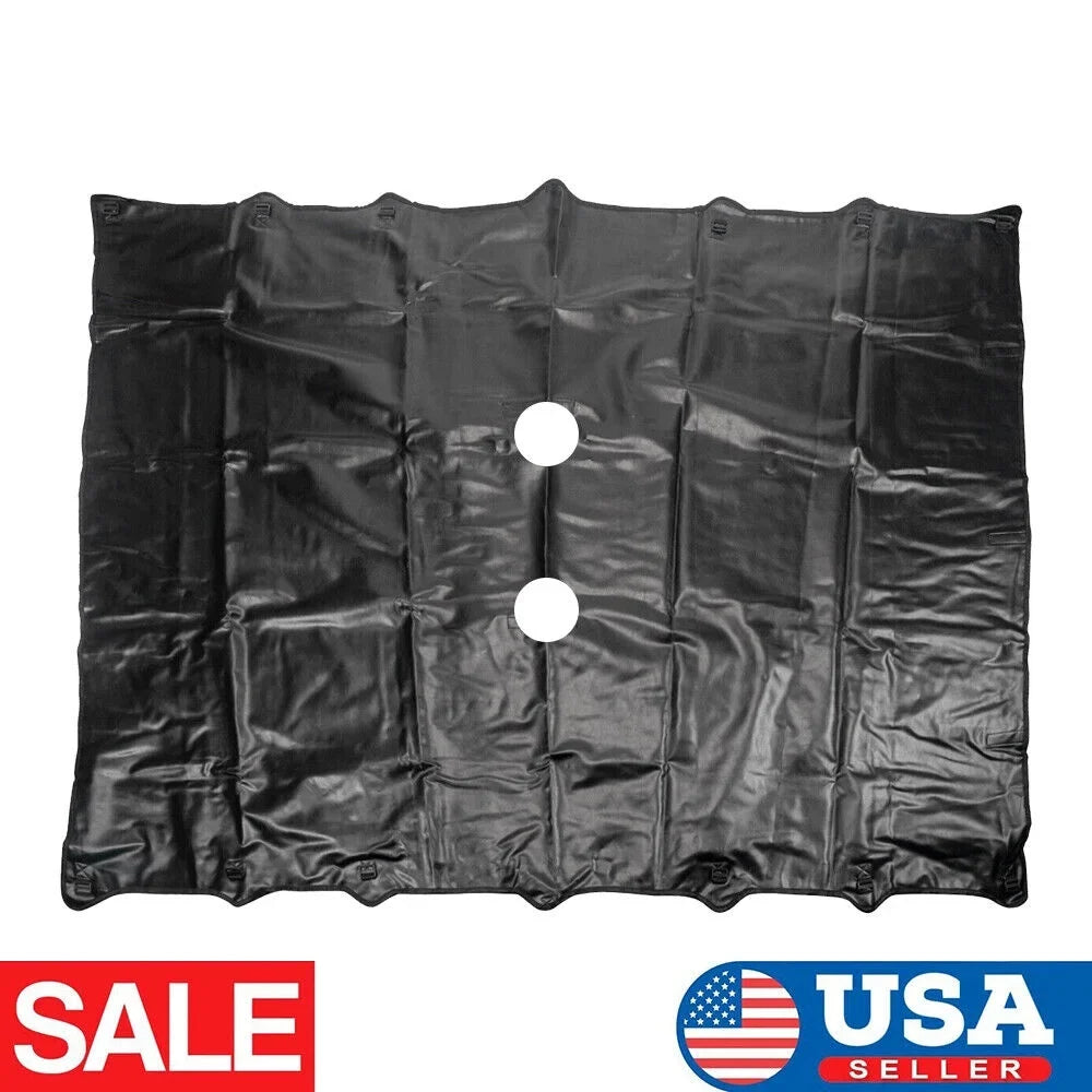 Enjoy Comfort and Sizeun Protection with Leather Top Sizeunshade for Jeep Wrangler JK JKU 07-18 - Easy Installation
