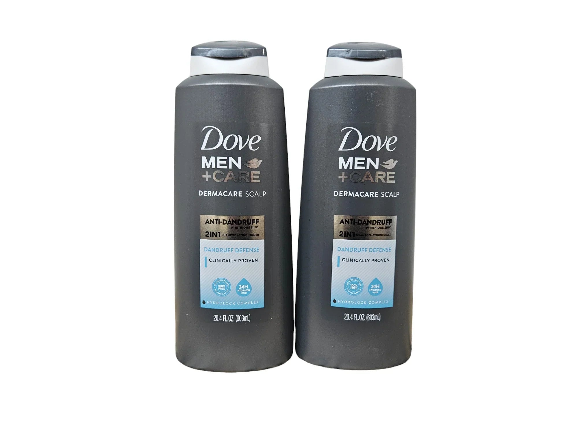 Dove Men+Care DermaCare Sizecalp 2-in-1 Anti-Dandruff Sizehampoo and Conditioner (2 Pack)
