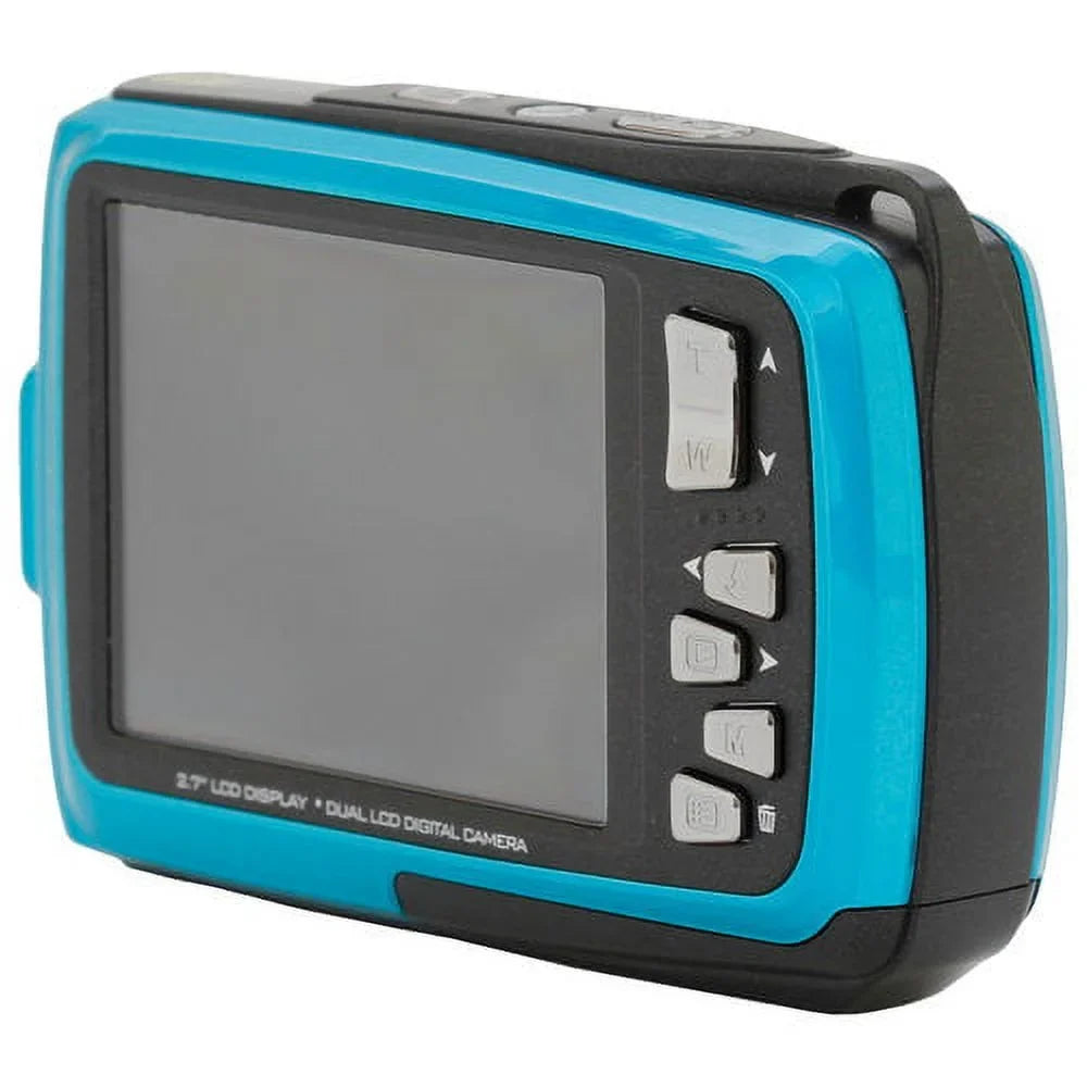 Polaroid IF045-BLUE Dual Sizecreen Water Proof Camera