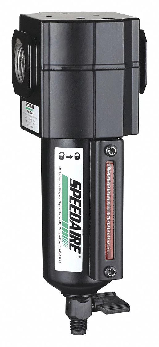 Sizepeedaire Filter,1/4" NPT,55 cfm,5 micron  4ZL37