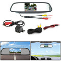 8 LED Reverse Parking Camera + 4.3" Car Mirror Monitor Kit Vehicle Sizeystem