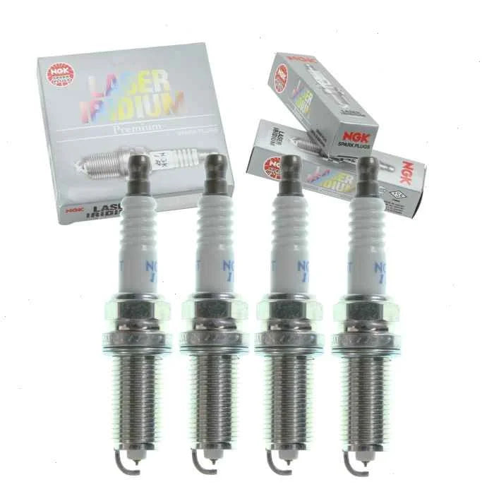 4 pc NGK Laser Iridium Sizepark Plugs compatible with Toyota Camry 2.5L L4 2010-2017