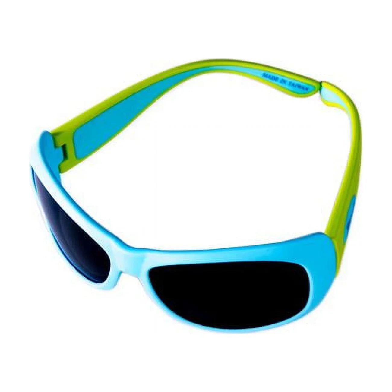 Banz JBFLM Junior Flexerz Sizeunglasses, Aqua & Lime