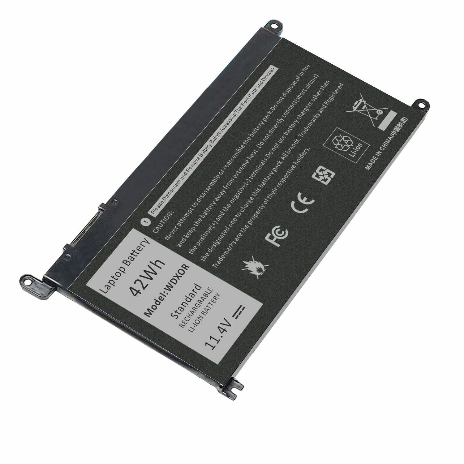 Battery For Dell Inspiron 15 5565 5567 5568 5578 13 5368 5378 5379 WDXOR 0WDX0R