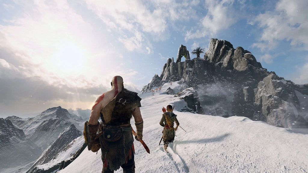 God of War (PSize4 / Playstation 4) Journey to a dark, elemental world of fearsome creatures