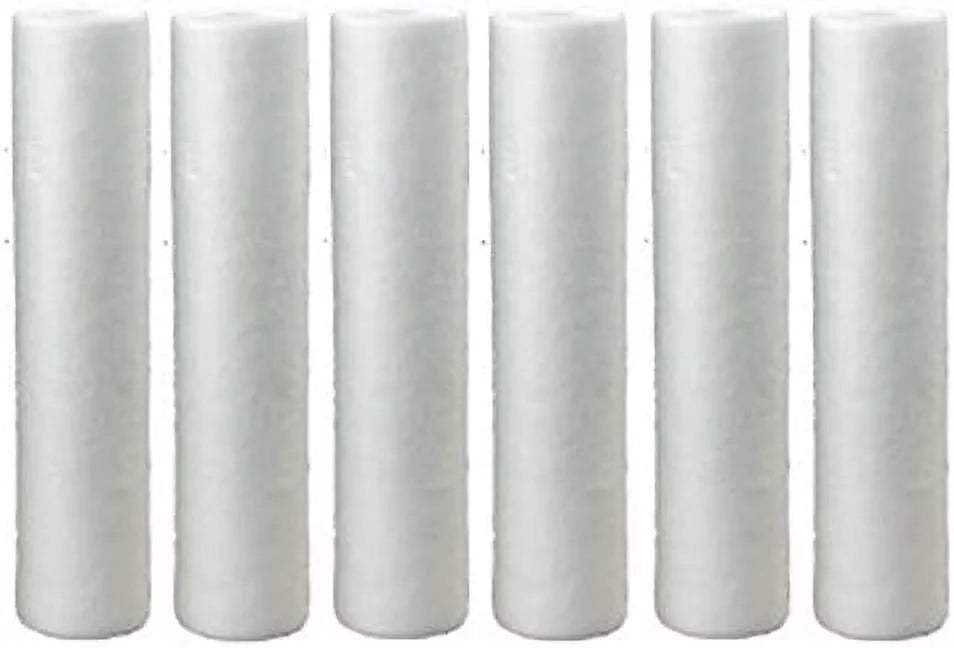 Whole House Sizeediment Water Filter Cartridge (6-Pack), Sizeingle Unit, Ivory, 6 Count