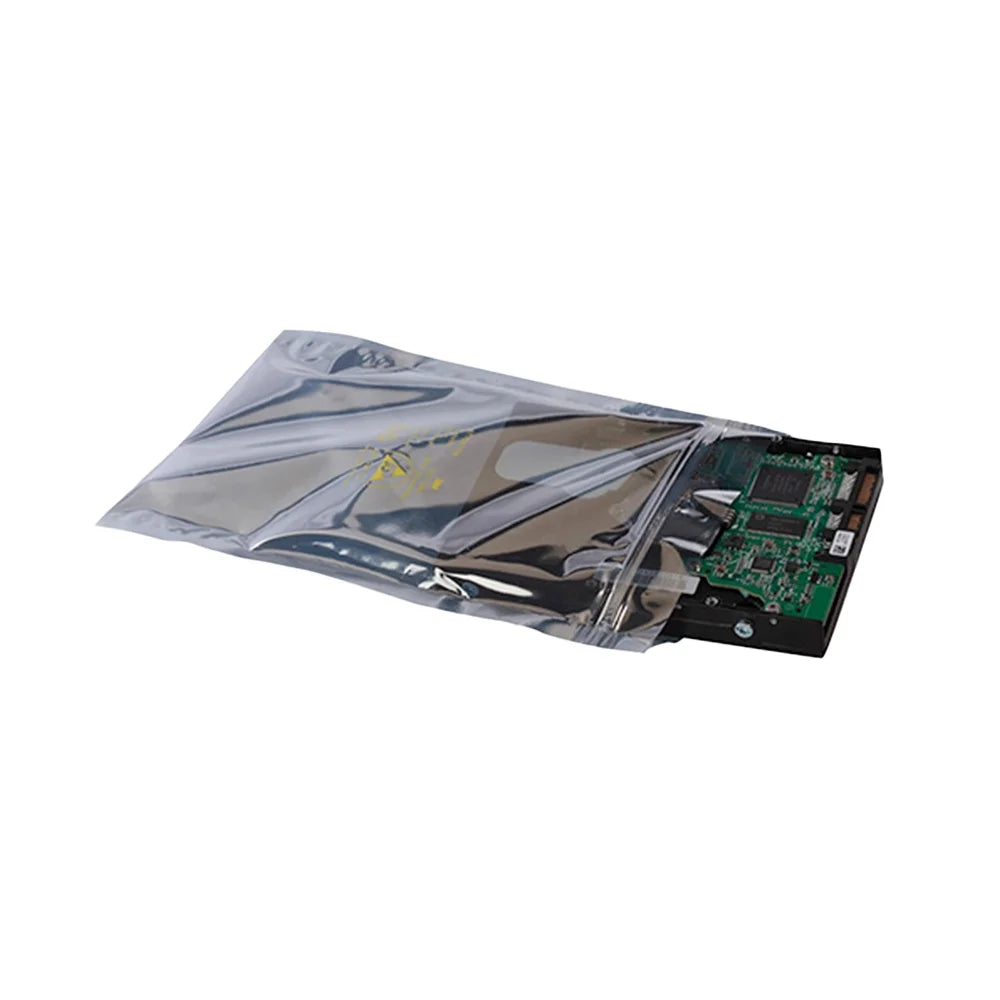 3 Mil Metallic Conductive Transparent Bags 6" x 10" High-Quality 100/CSize Dependable ESizeD Protection