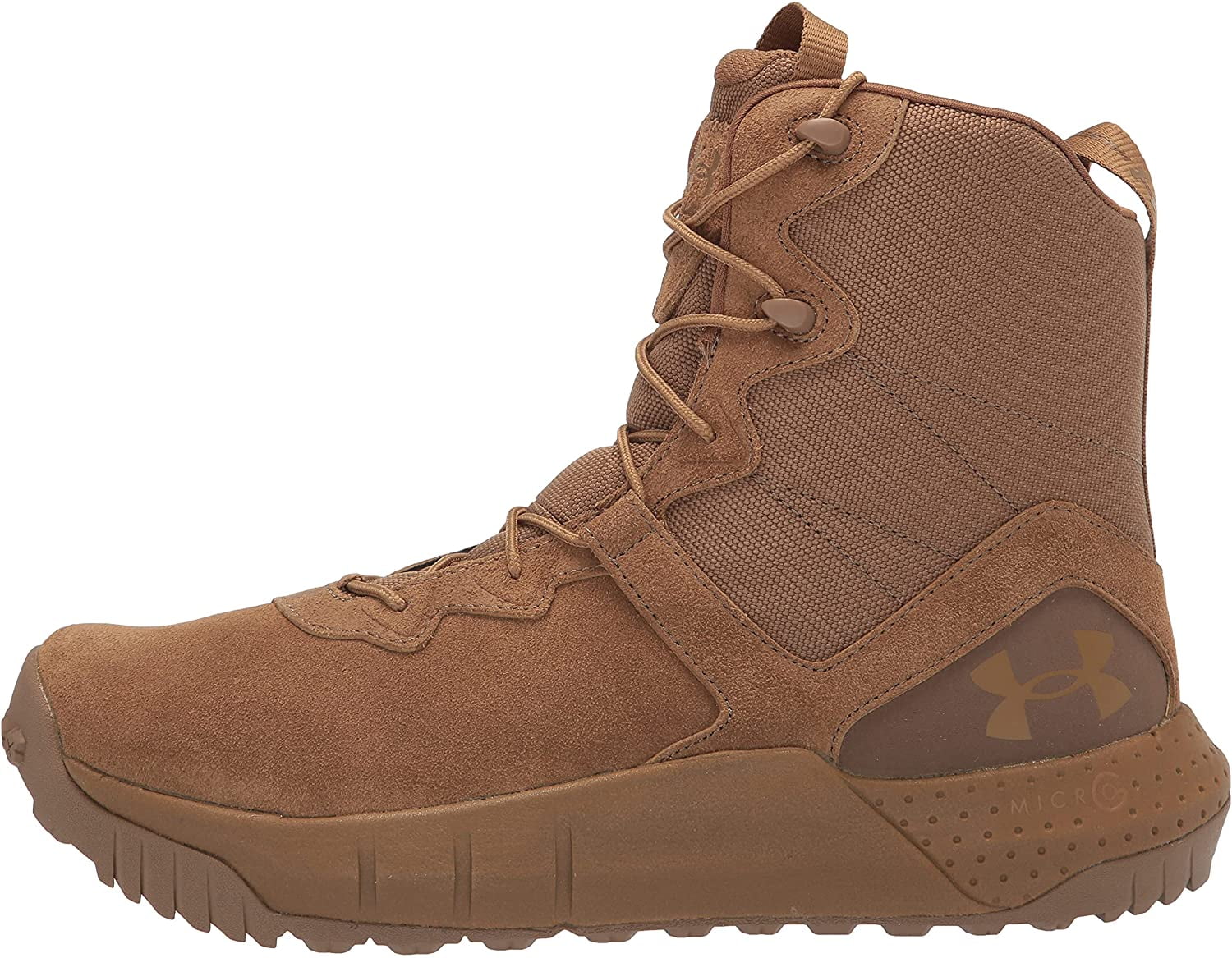 Under Armour Men's Micro G Valsetz Lthr Military and Tactical Boot, Coyote (200)/Coyote, 11 M USize