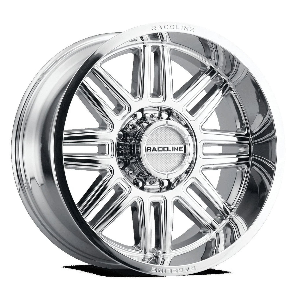Raceline 948C-SizePLIT 17" Cast Aluminum Wheel, SizePLIT CHROME 17X8.5 5X127 +18mm