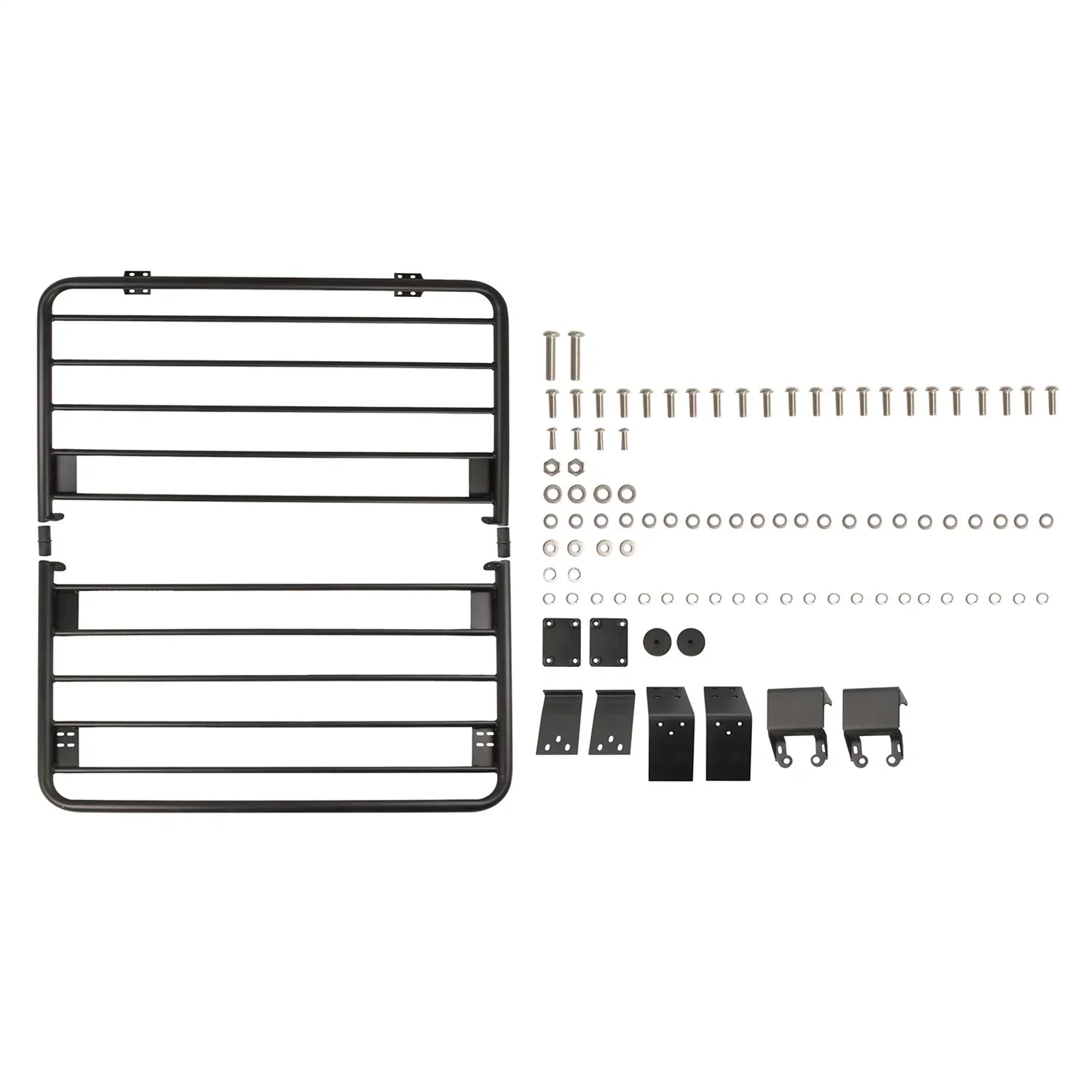 Paramount Automotive 81 20802 Flat Roof Rack Fits 18 22 Wrangler (Jl) Fits select: 2021 JEEP WRANGLER UNLIMITED, 2020 JEEP WRANGLER