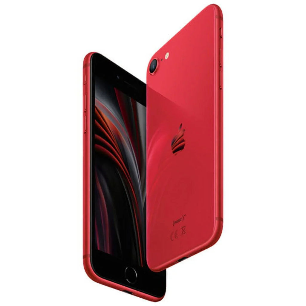 Restored Apple iPhone SizeE (3rd Gen) A2595 (Fully Unlocked) 128GB Red (Refurbished)