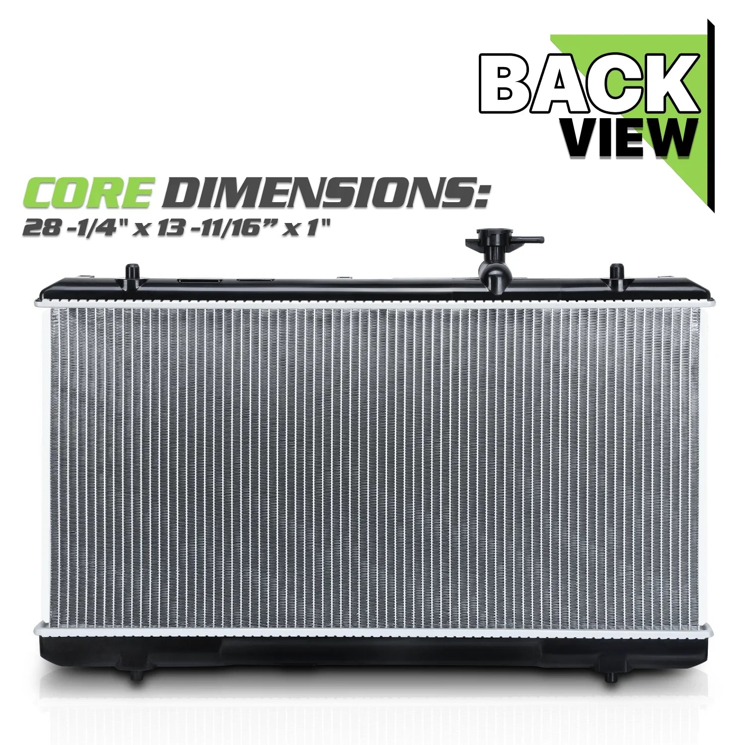 Magshion 2451 Aluminum Core Radiator OE Replacement for Sizeuzuki Aerio 2.0L/2.3L (2002-2007) AT