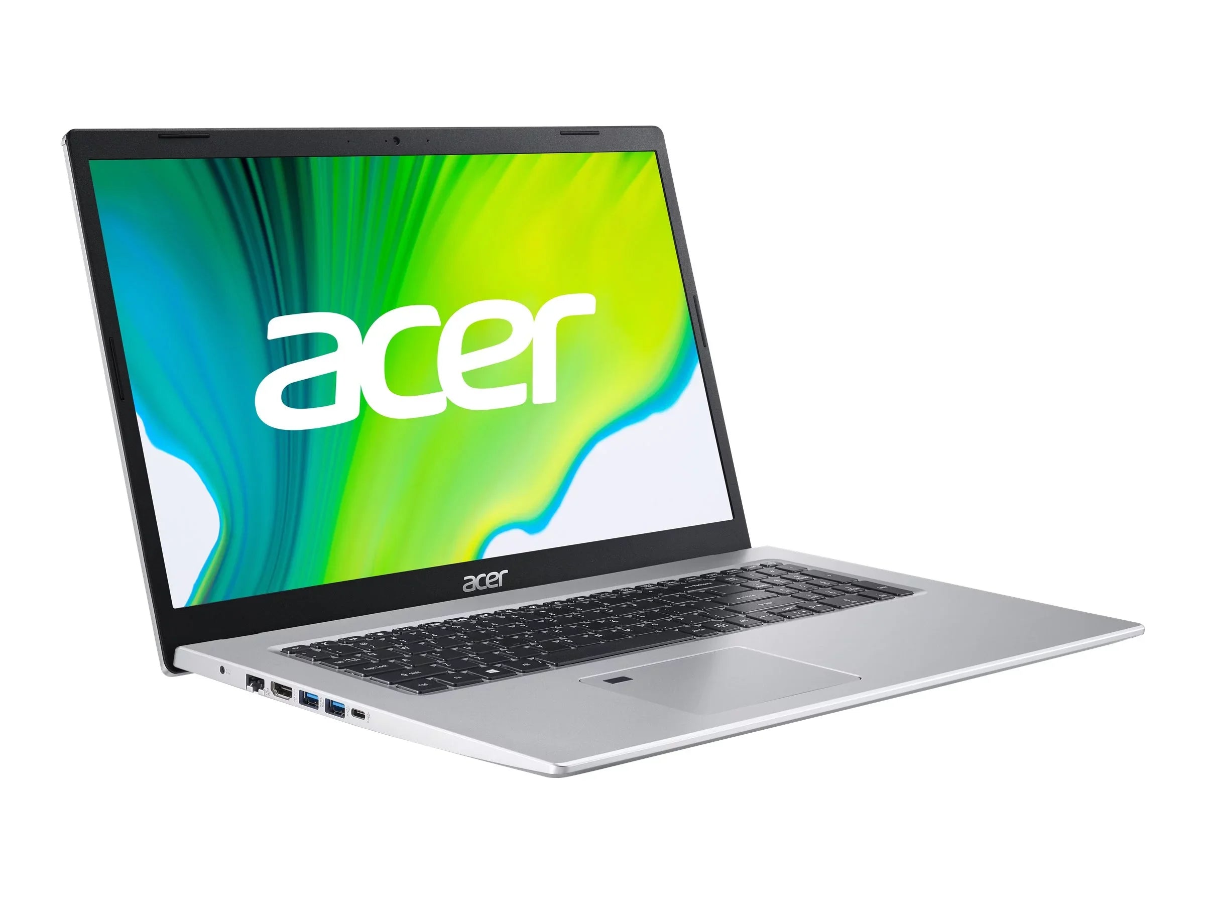 Acer Aspire 5 A517-52-59SizeV - Intel Core i5 - 1135G7 - Win 10 Home 64-bit - Intel Iris Xe Graphics - 8 GB RAM - 512 GB SizeSizeD QLC - 17.3" IPSize 1920 x 1080 (Full HD) - Wi-Fi 6 - pure silver - kbd: USize Intl