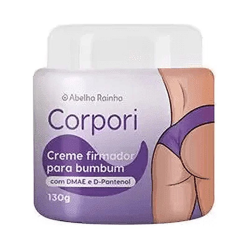 Abelha Rainha Corpori Firming Cream for Buttocks with DMAE and D-PANTENOL 130g/4.5 oz