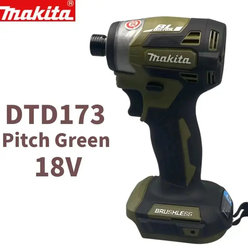 Makita DTD173 Cordless Impact Driver 18V LXT BL Brushless Motor Electric Drill (Tool Only)-Green