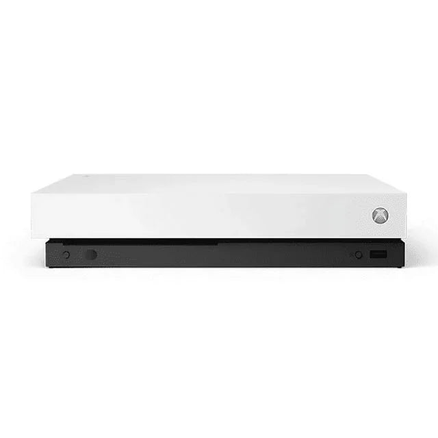 Microsoft Xbox One X 1TB, 4K Ultra HD Ivory Console Only with HDMI Cable BOLT AXTION Bundle Used