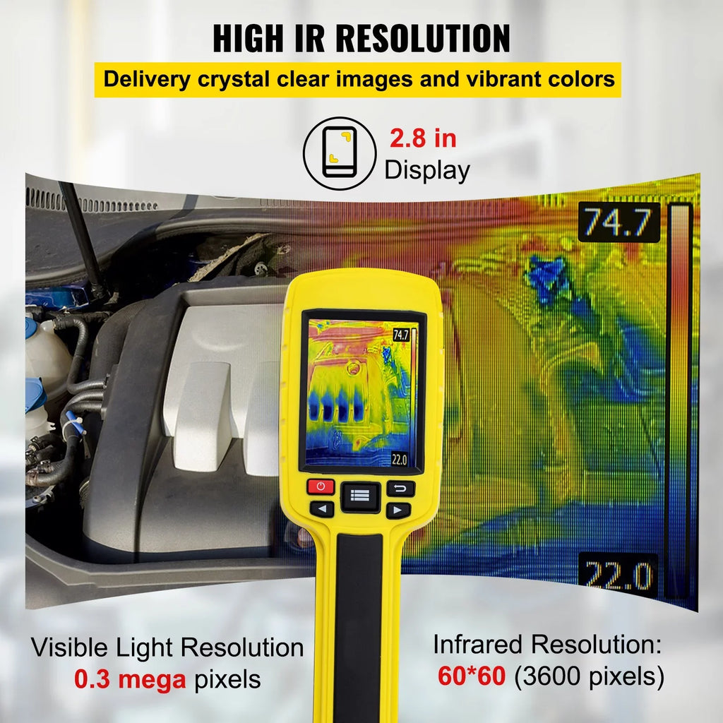 BENTISizeM Infrared Thermal Imager Thermal Camera IR Resolution 3600 2.8" LCD Sizecreen