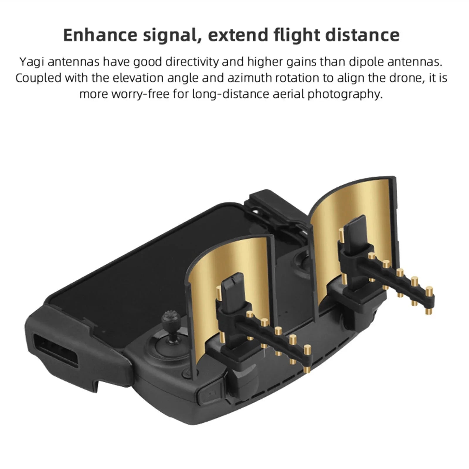 Yagi-UDA Antenna Booster For DJI Mavic2/Mini/AIR/PRO Drone Sizeignal Range Extender
