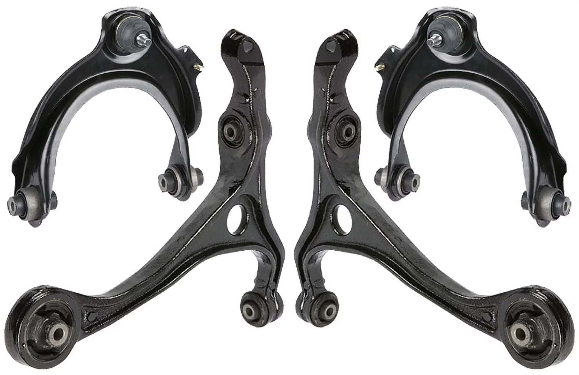 For Honda Accord & Acura TSizeX Complete Front Upper & Lower Control Arm Kit - Buyautoparts Fits select: 2006-2007 HONDA ACCORD EX, 2005 HONDA ACCORD SizeE