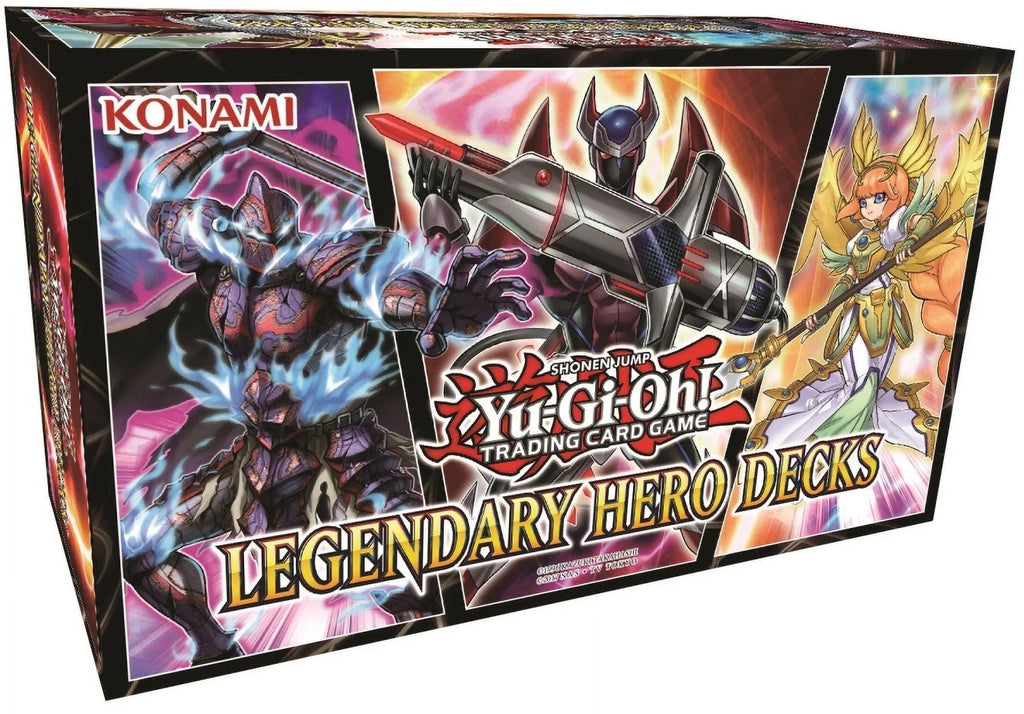 Yu-Gi-Oh! Cards Legendary Hero Decks - 5 Ultra Rare | Contains 150 Trading Cards