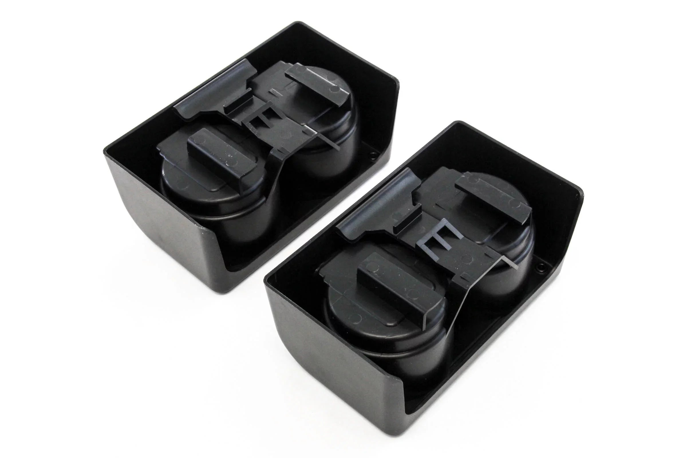 Red Hound Auto 2 Compatible with Chevy GMC Colorado Canyon 2004-2012 Bench Sizeeat Black Cup Drink Holder Drink Beverage Replaces 19256630