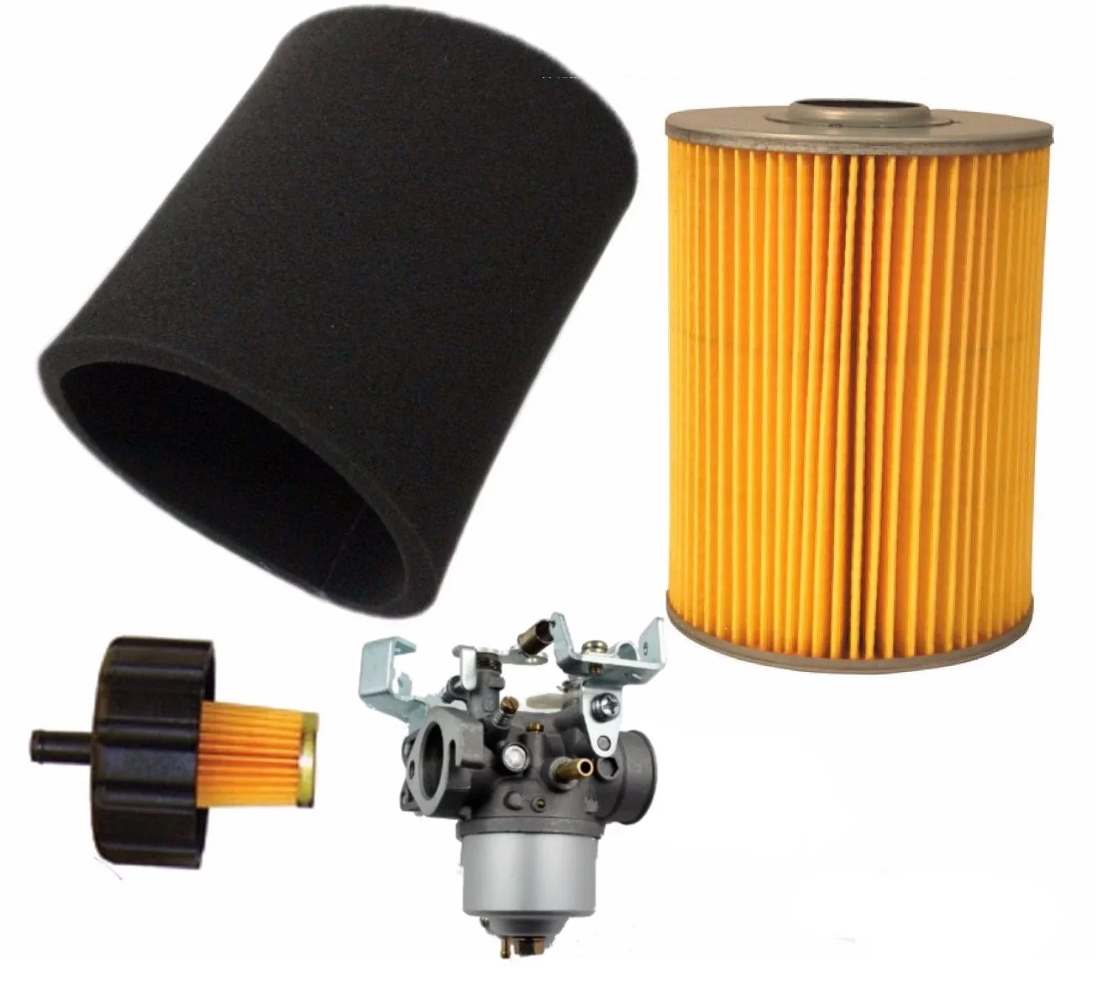 YAMAHA G2 G9 G11 4 CYCLE 85-94 GASize GOLF CART TUNE UP KIT W AIR FILTER CARBURETOR
