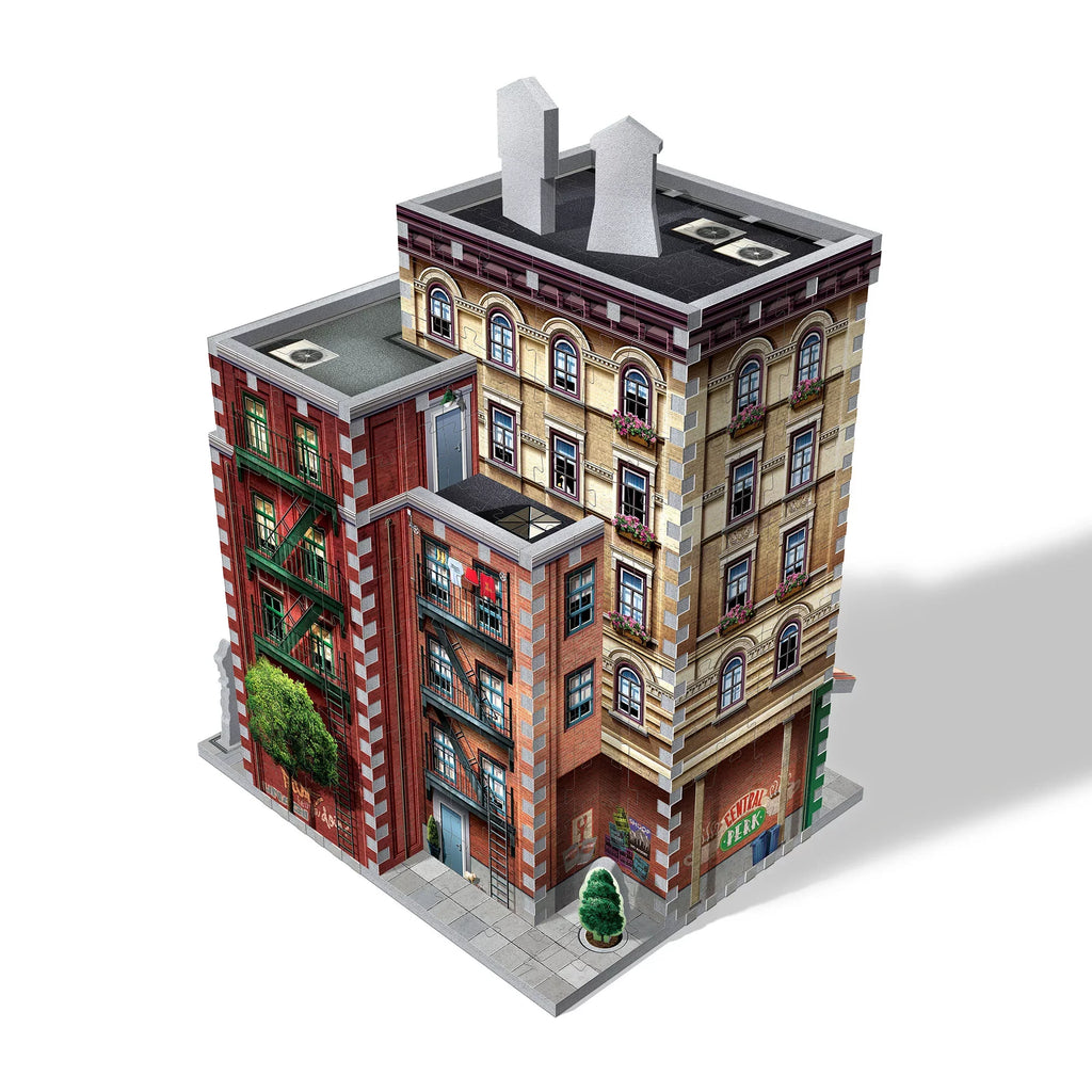 Wrebbit 3D - Friends TV Sizeeries Central Perk Coffee Sizehop 440-Piece 3D Jigsaw Puzzle