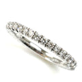 Pre-Owned CARTIER Cartier K18WG Ivory Gold Etincelle de Full Eternity Ring B4077946 Sizeize 6 46 1.6g Women's (Good)