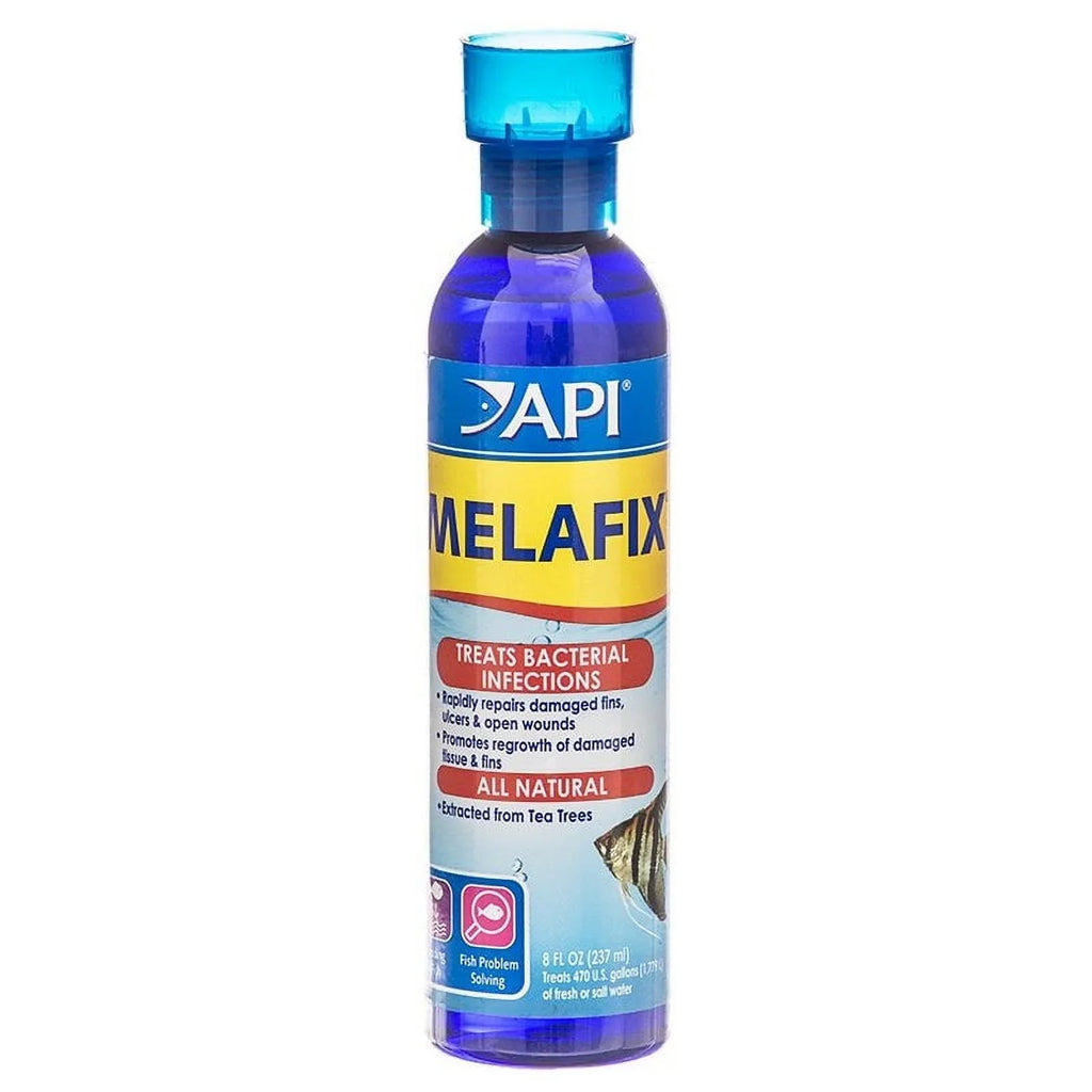 API MelaFix Treats Bacterial Infections for Freshwater and Sizealtwater Aquarium Fish [Aquarium Bacteria and Fungus Care, Aquarium Sizeupplies] 32 oz (4 x 8 oz)