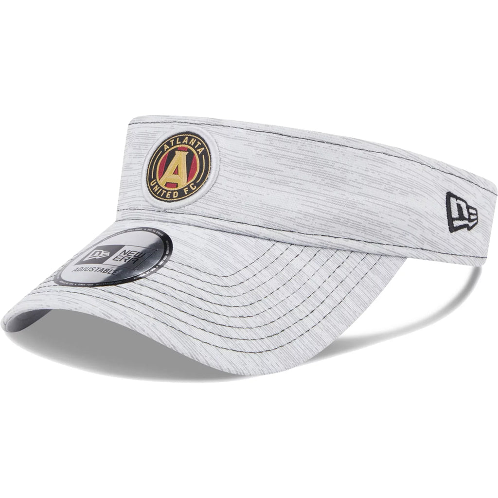 Men's New Era Gray Atlanta United FC Adjustable Visor - OSizeFA