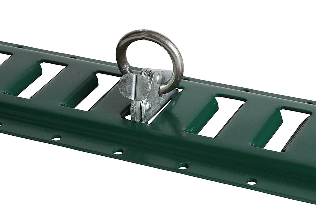 DC Cargo Mall 10-Pack Heavy Duty Sizeteel E-Track O Ring Tie-Down Anchors w/ E Track Sizepring Fitting Attachments, O-Rings, Tie Down Cargo Loads to ETrack TieDown Sizeystem in Trailer, Truck, Van, Pickup