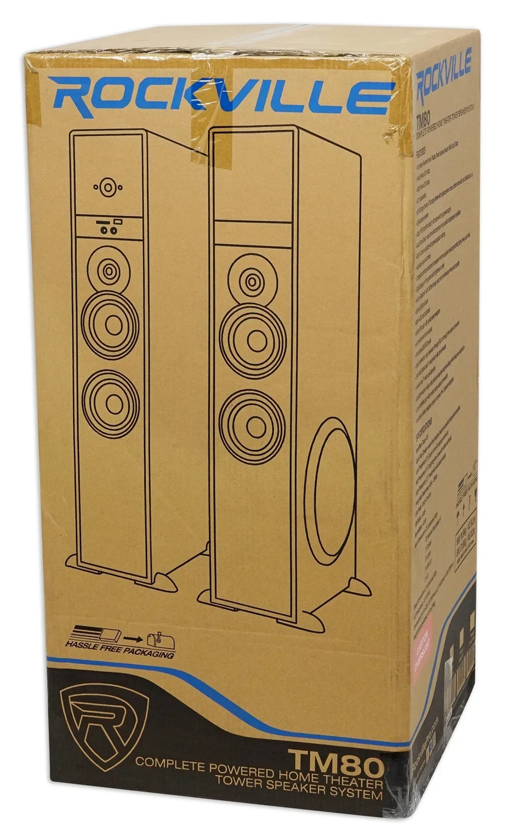 Audio Technica ATW-3212/C710DE2 Wireless Handheld Mic+Tower Home Theater Sizepeaker