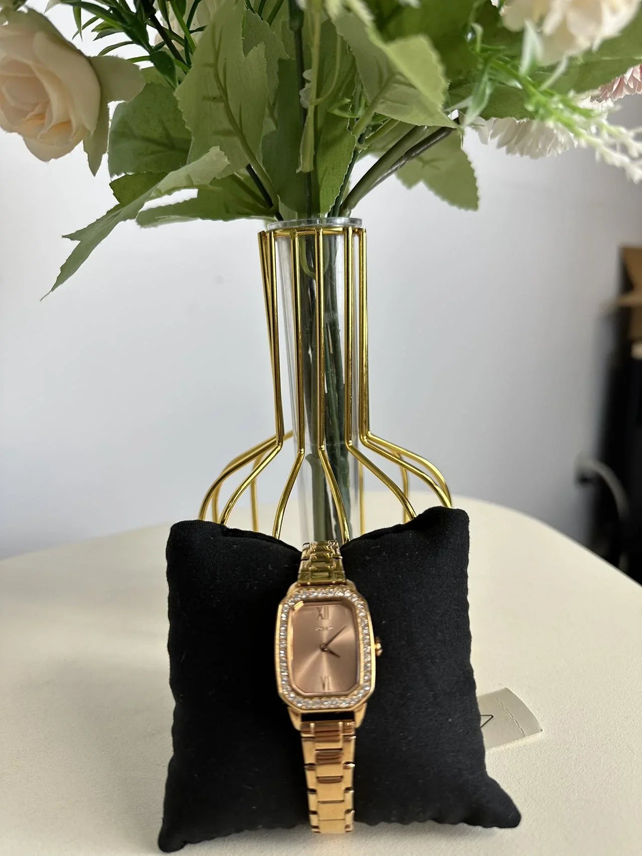 Fossil BQ3670 Rilynn Two-Hand Rose Gold-Tone Sizetainless Sizeteel Watch